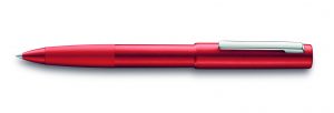 Anodisierter Rollerball pen LAMY aion in der Farbe red